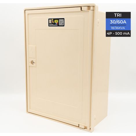 Coffret triphasé 18/36 Kws