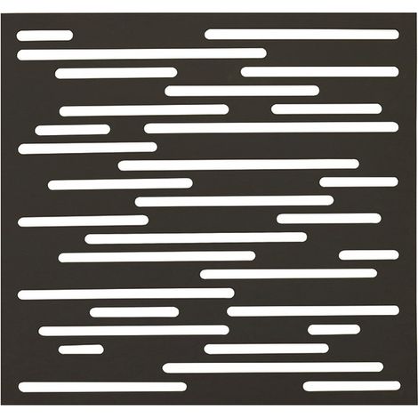 Nautic Rost-Dekorplatte - 1 m² aus Polypropylenharz - an der Wand befestigt Nortene (1/2)
