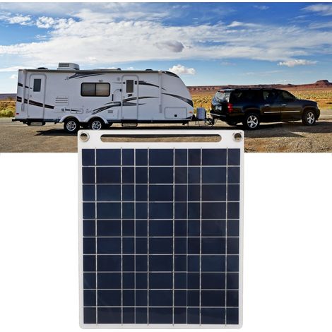 Panneau solaire polycristallin 11W 18V, petit système de production d'énergie photovoltaïque pour sac à dos (1/5)