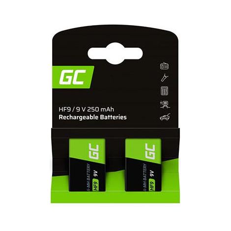 Green Cell GR18 batteria domestica Batteria ricaricabile 9V Idruro di nichel-metallo (NiMH) (1/3)