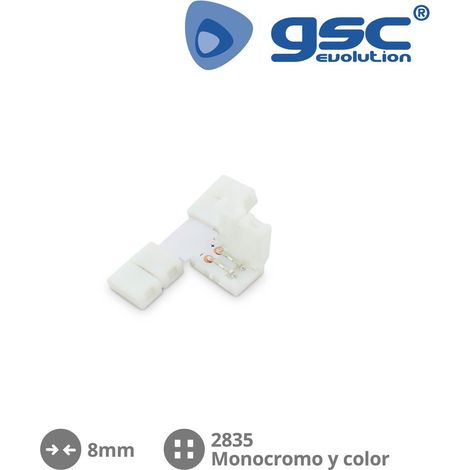 Connecteur SMD2835 en forme de clip +8 mm