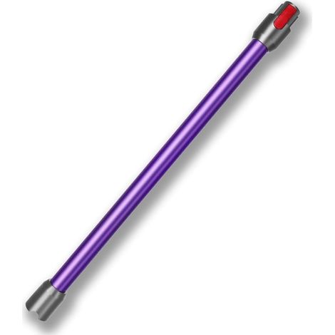 Tubo de extensión compatible con Dyson V7, V8, V10, V11 y V15: varilla de extensión de aluminio de 72 cm, accesorio de liberación rápida para aspiradoras inalámbricas, color morado. (1/5)