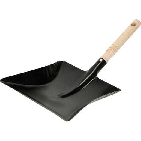 Pelle à poussière en métal renforcé pour les déchets de construction