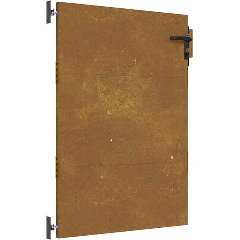 Maison Exclusive - Gartentor 85 x 125 cm Pulverbeschichteter Stah (1/5)