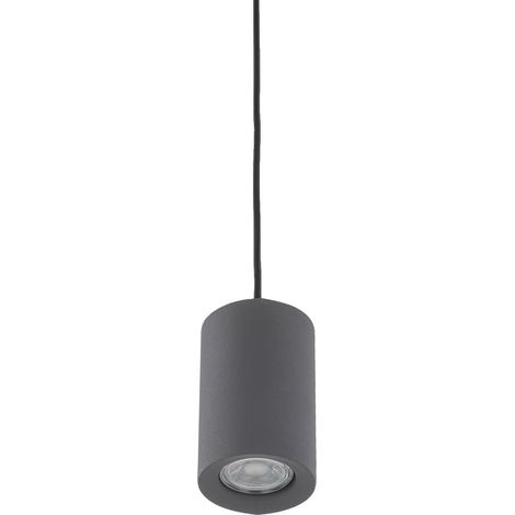 Italux Jet GU10 moderne graue Pendelleuchte FH40111-BJ-120-GR (1/2)