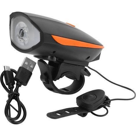 Feu arrière vélo USB rechargeable, équipement cycliste LED pour sécurité nocturne (1/4)
