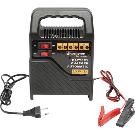 Caricabatterie per batterie auto – 6V / 12V, 8A (1/5)