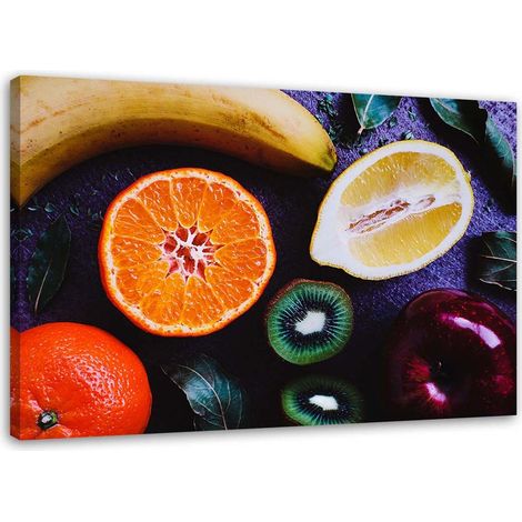 Tableau sur toile Fruits colorés Fruits 100x70 (1/5)