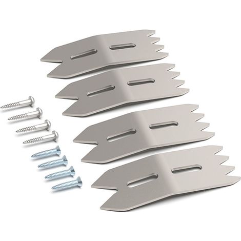 Lot de 4 pinces de fixation pour bois en alliage d'aluminium, serre-joints de menuiserie pour positionnement précis des planches (1/5)