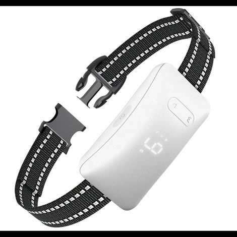 collier anti aboiement chien : Dispositif d'éducation intelligent à activation vocale — Nouveau modèle de collier anti-aboiement pour chiens (1/5)