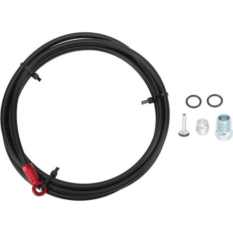 Hydraulisches Bremsverlängerungsset für Mountainbikes mit farbcodierten Anschlüssen für FORMULA R1, R1R, RR1 – Scheibenbremsleitung, 2 Meter, Öl (1/5)