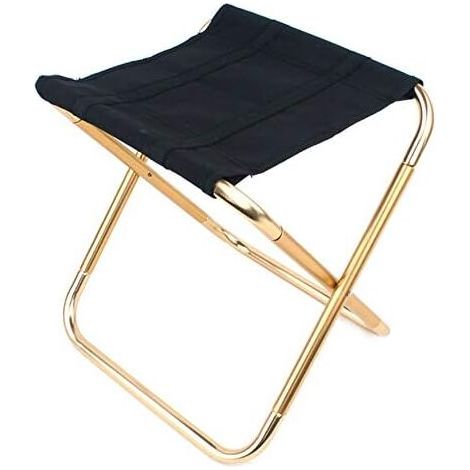 Klappbarer Campinghocker, tragbarer Mini-Klapphocker, tragbarer Klappstuhl für Camping, Angeln, Reisen
