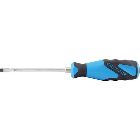 Tournevis à fente avec capuchon de frappe, Tournevis, Manche à 3 composants, Longueur 180 mm, Outil, 2154SK 3,5 (1/2)