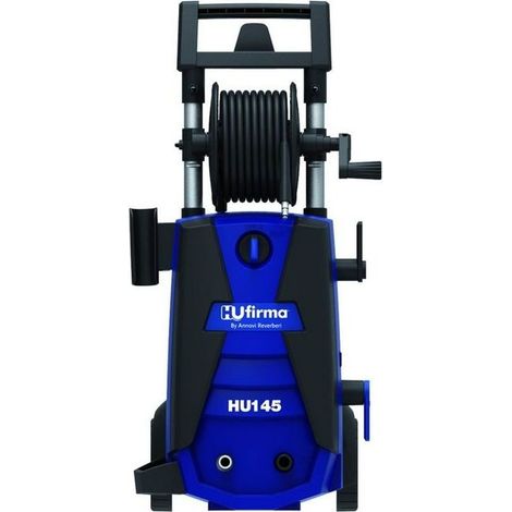 HU-Firma HU-145 Idropulitrice ad Acqua Fredda 1900 W 145 bar 440 L-h Pompa ALUM Lancia Metallica Total-Stop Foam Integrato
