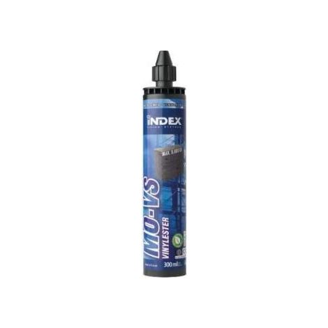 FPLUS cartucho resina vinylester (epoxi) 300 ml mo-v , Homologado para todo tipo de hormigón no fisurado,
todas las aplicaciones en hormigón.
• Espárragos homologados M8-M24.
• Emp