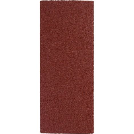 CENTRALE BRICO Lot de 10 patins abrasifs, 93 x 230 mm, grains Assortiment