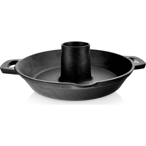 Orion Sartén de Hierro Fundido Multifuncional Negra 28 cm (1/5)