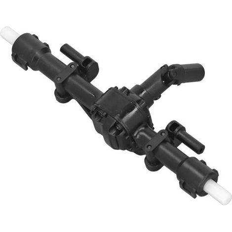 Essieu Arrière - Acier Et Abs - Pour Voitures Rc Mn90 Mn91 Mn99s - 137 Mm - Noir - 1 Pièce (1/5)