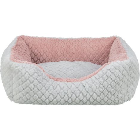 Lit pour chien TRIXIE KALINE MIO 50 x 40 cm Gris / Vieux rose