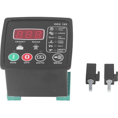 Contrôleur programmable pour groupe électrogène diesel avec unité de contrôle automatique en cas de coupure de courant 277 V CA (1/5)