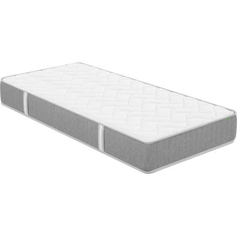Matelas 100% ressorts, accueil ferme, épaisseur 21cm - 90x190 cm - Nuvia (1/5)