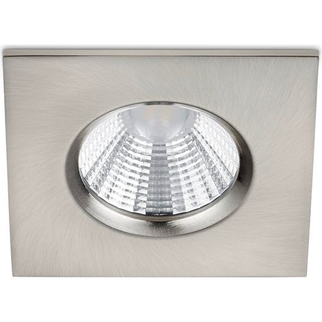 Illuminazione da Incasso da Interno a LED in Metallo Nickel Opaco (1/2)