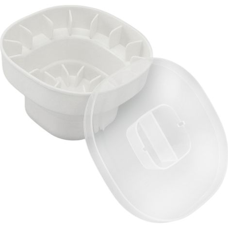 Faltbarer Eisbehälter aus weichem Silikon, platzsparend, tragbar, ideal als Getränkekühler für Partys, Picknicks und Sahne (1/5)