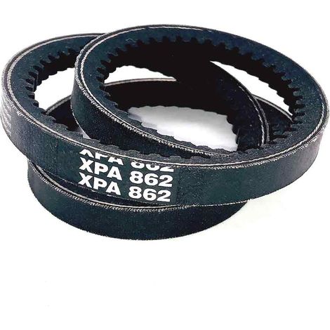 Courroie trapézoidale crantée XPA862
