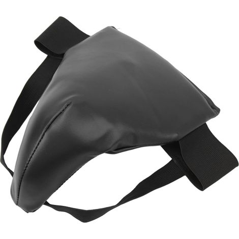 Coquille de boxe en PU résistant aux chocs, protection pour l'entraînement de boxe, noire, taille S (43,3-55,1 pouces). (1/5)
