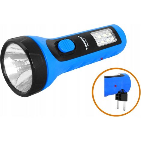 Tiross 5+6 Led SMD Ts-2228 Wiederaufladbare Taschenlampe