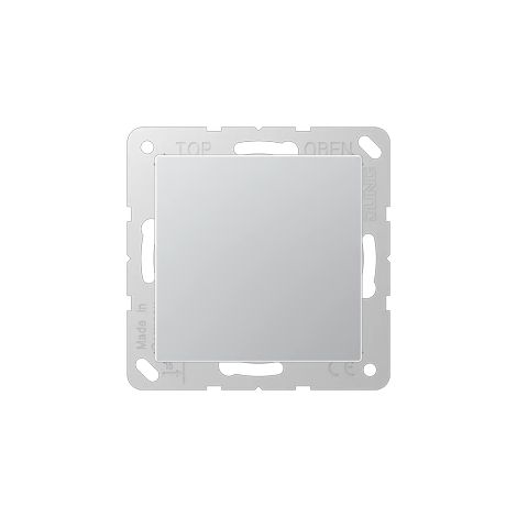 Jung Tapa ciega (enclavada), termoplástico lacado, Serie A, aluminio A 594-0 AL