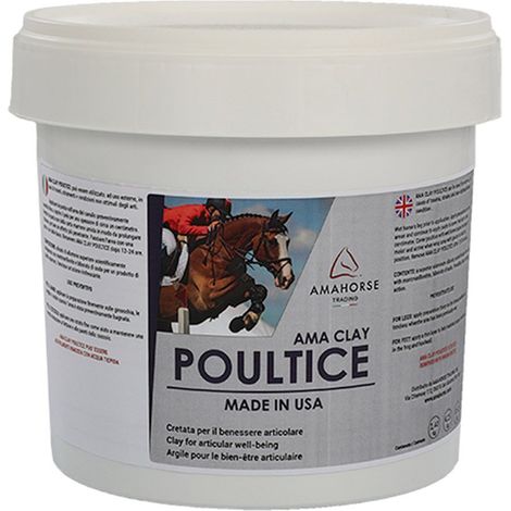 AMACLAY POULTICE Cretate pour le bien-être des articulations astringent et dégraissant barrière naturelle contre les infections 8,6 kg