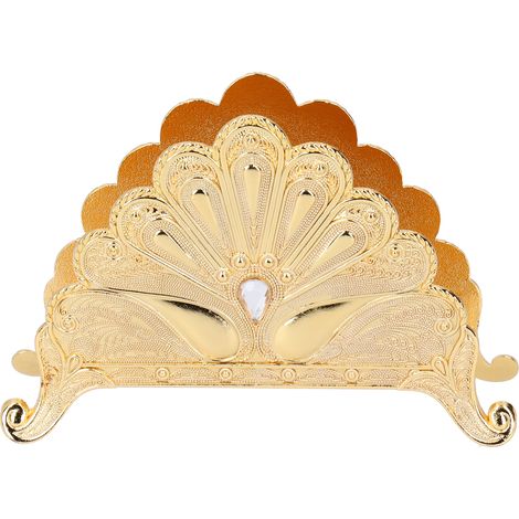 Retro Serviette Holder Table Napkin Rack Tissue Dispenser European Style OrnamentsGold (1/5)
