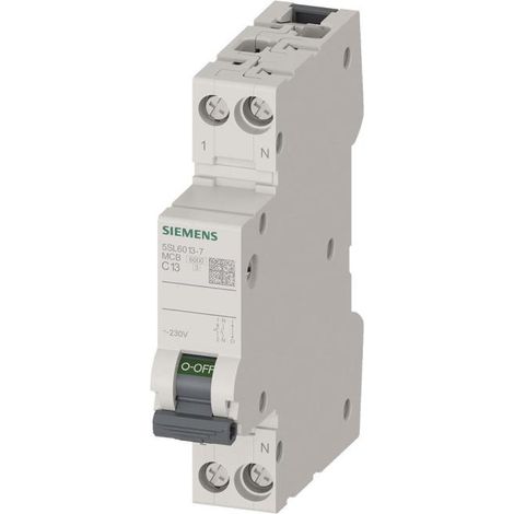 Interruptor Siemens 5sl6013-7 13A 230V 6kA
