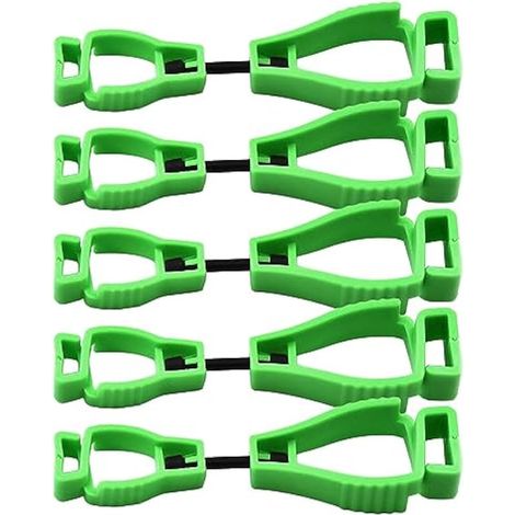 5PCS Hunters Gear Clips,Clip de Ceinture Suspendu pour Sécuriser Chapeaux,Gants et L'équipement de Randonnée (1/5)