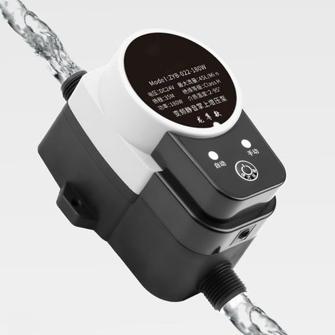 Pompe Surpresseur Mini Pompe à Eau 24V DC 1Mpa Automatique Étanche Silencieuse pour Maison Panneau Solaire Prise US (1/5)