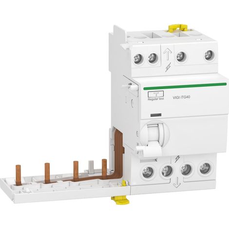 Acti9 iTG40 - module différentiel Vigi tête de groupe - 4P 40A 30mA type AC