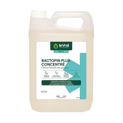 BactoPin Détergent plus Concentré 5L - Action Pin (1/2)