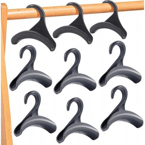 Porte-sacs - Organisateur de luxe - 9 pièces - Cintres - Crochet pour sac à main - Crochet pour armoire - Gain de place - Crochets robustes - Accessoires - Sacs de créateurs (1/5)