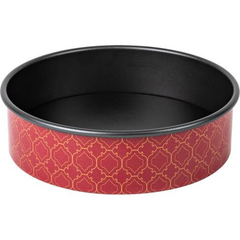 Molde para hornear decorado 26 cm burdeos