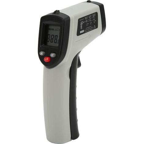 Thermomètre infrarouge 320 haute précision, outil de mesure de température sans contact, pistolet thermique portable pour usage industriel (1/5)