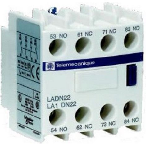 Telemecanique TeSys LADN13 - Auxiliary contact block 1C+3O clamp screw terminals