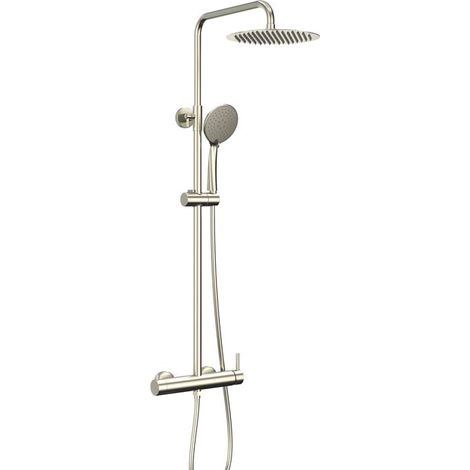 Colonne de douche télescopique INVERTER R NICKEL monocommande (1/4)