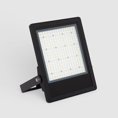 LED Fluter 150W Dimmbar TRIAC 170 lm/W IP65 ELEGANCE Slim PRO Schwarz 4000K Neutralweiß Asymmetrisch 30ºx90º