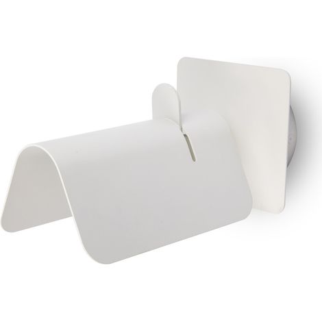Faro Smile - Applique da interno orientabile 1 luce bianca, attacco E27 (1/8)