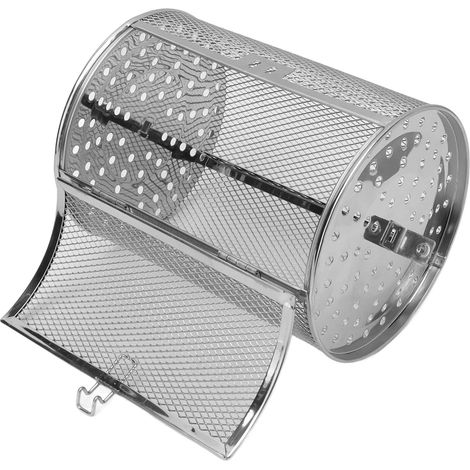 Grille de four rotative à 360 degrés en acier inoxydable pour rôtissoire pour noix et barbecue (1/5)
