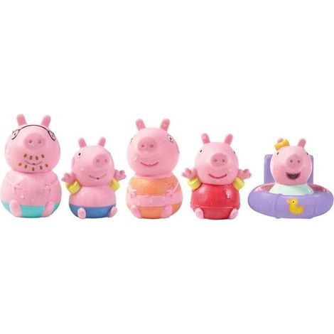Toomies - Peppa & Family Bath Squirters (203-73923)