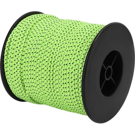Corde de Sécurité Réfléchissante 50m pour Tente de Camping et Randonnée (1/5)