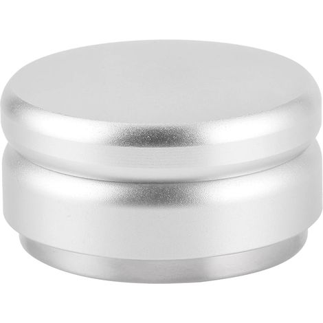 Distributeur et niveleur de café moulu réglable en acier inoxydable avec base plate, accessoire WDT pour une infusion d'espresso uniforme.-AquaForge (1/5)