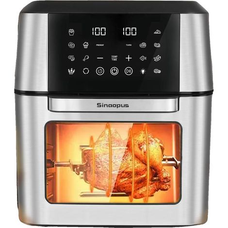 Heißluftfritteuse, 12L Kapazität, Touchscreen-Steuerung, Heißluftfritteuse, EU (1/5)
